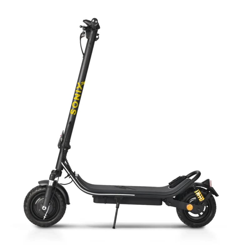 Sonix TrailBlazer All-Terrain Foldable E-Scooter on off-road trail
